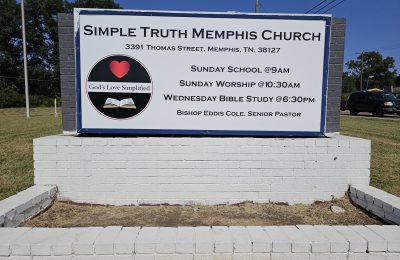 Church Monument Signs for SIMPLE TRUTH MEMPHIS CHURCH in Memphis