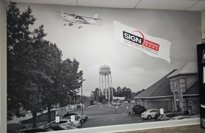 Wall Murals Installation in Memphis, TN by Sign Engine Ears